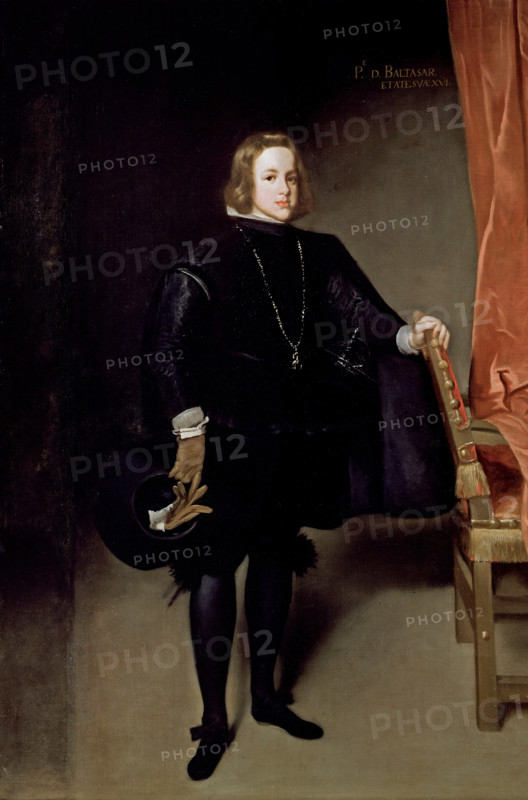 Portrait of Baltasar Carlos of Spain (1629-1646), between 1645 and 1646. Creator: Juan Battista Martinez del Mazo.