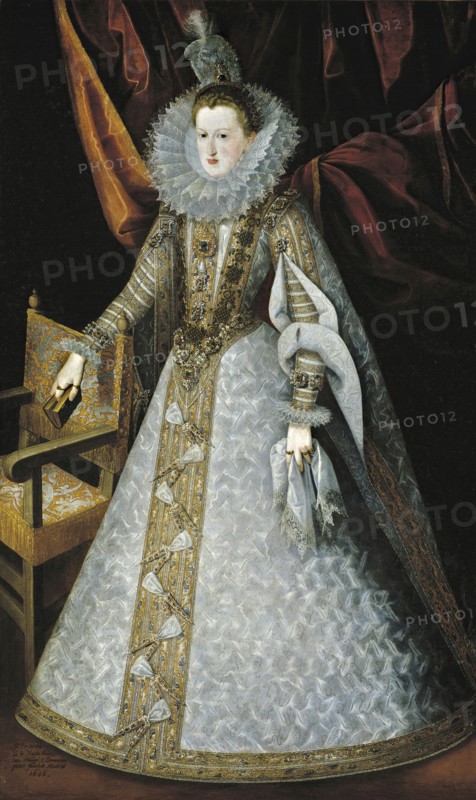 Margaret of Austria, 1606. Creator: Juan Pantoja de la Cruz.