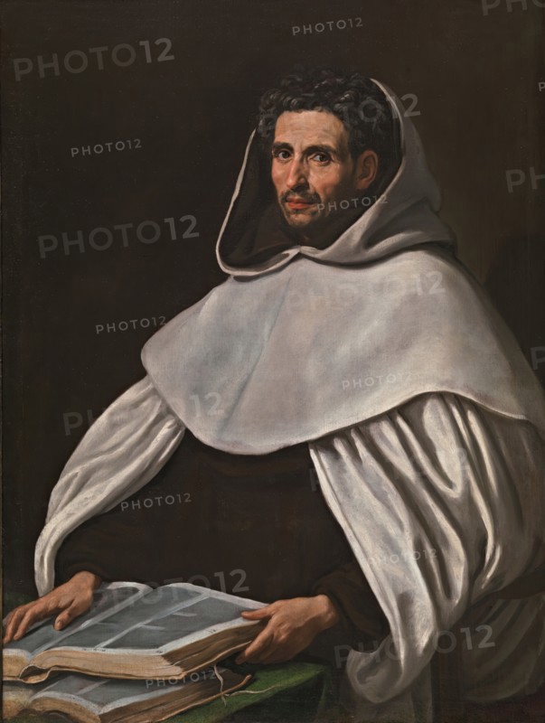 Portrait of a Carmelite Friar, c1620. Creator: Luis Tristan de Escamilla.