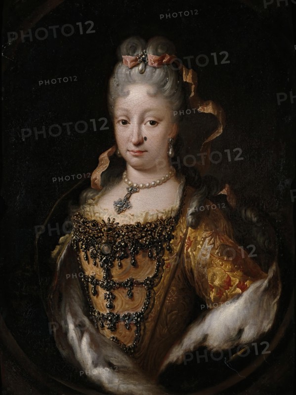 Elisabeth Farnese, between 1718 and 1722. Creator: Miguel Jacinto Meléndez.