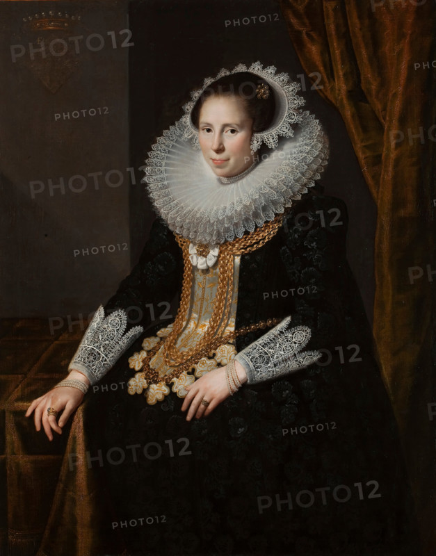 Portrait of Johanna Martens, 1625. Creator: Paulus Moreelse.