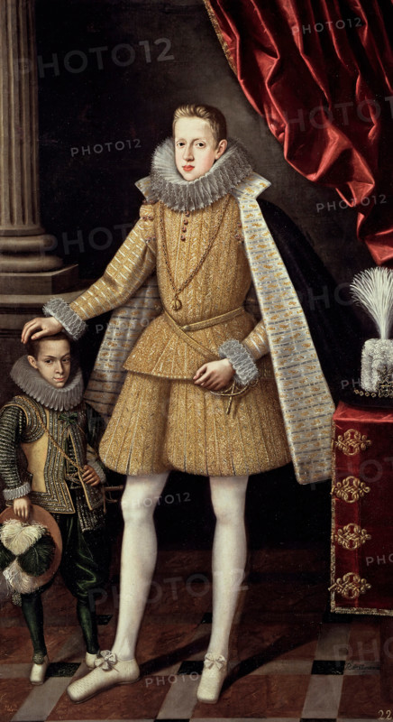 Prince Philip and the Dwarf, Miguel Soplillo, between 1620 and 1621. Creator: Rodrigo de Villandrando.