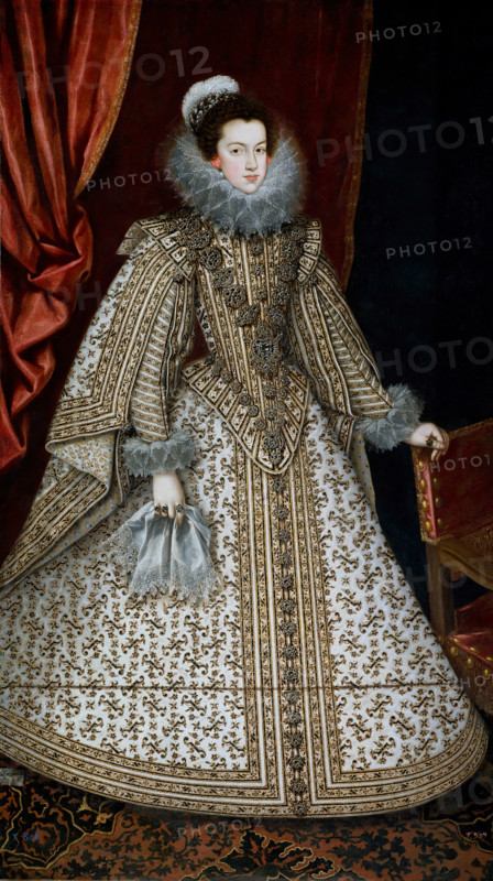 Elizabeth of Bourbon, Wife of Philip IV of Spain, c1620. Creator: Rodrigo de Villandrando.