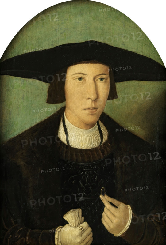 Portrait of a Young Gentleman, c1520. Creator: Jan Mostaert.