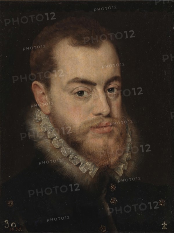 Philip II, between 1540 and 1560. Creator: Lucas de Heere.