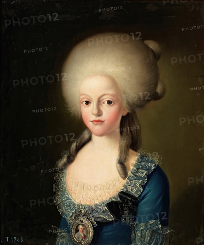 Carlota Joaquina of Bourbon, Infanta of Spain and Queen of Portugal, 1787. Creator: Unknown.