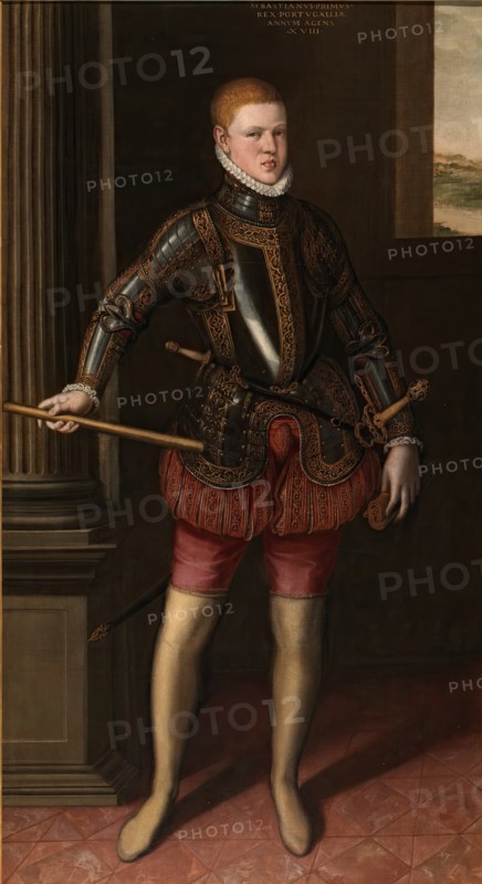 King Sebastian of Portugal, 1572. Creator: Cristóbal de Morales.