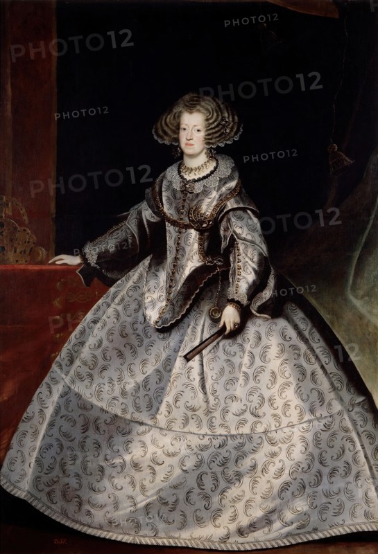 María of Austria, Queen of Hungary, 1650. Creator: Frans Luycx.