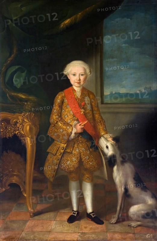 Gabriel de Borbón y Sajonia, Infante of Spain, after 1764. Creator: Joaquín Inza y Ainsa.