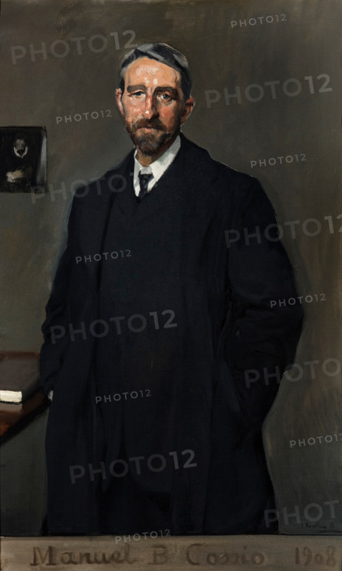 Manuel Bartolomé Cossío, 1908. Creator: Joaquin Sorolla y Bastida.