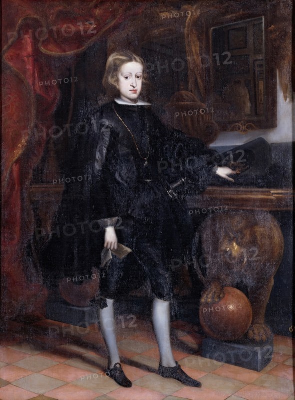 Charles II as a child, 1675. Creator: Juan Carreno de Miranda.