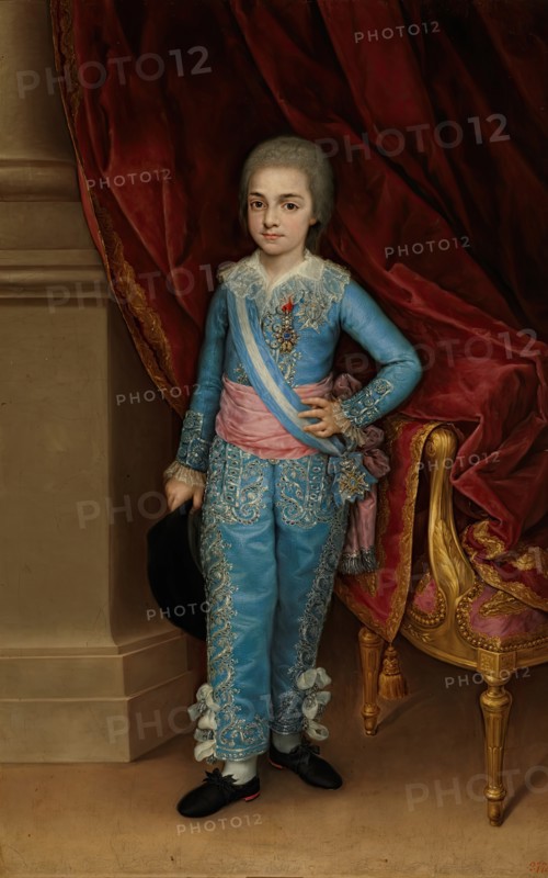 Ferdinand VII as a boy, 1792. Creator: Ramón Bayeu.