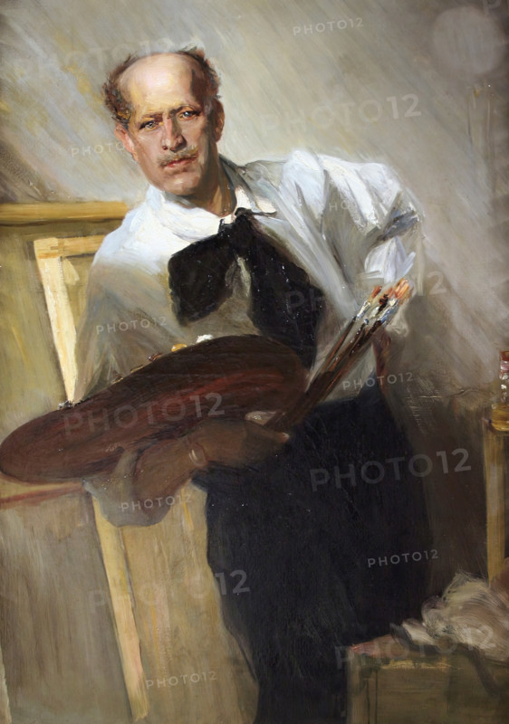 Self-portrait, 1905. Creator: José Villegas Cordero.