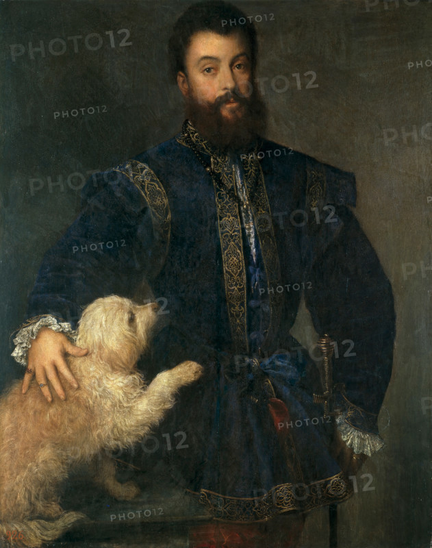 Portrait of Federico II Gonzaga, 1529. Creator: Titian.