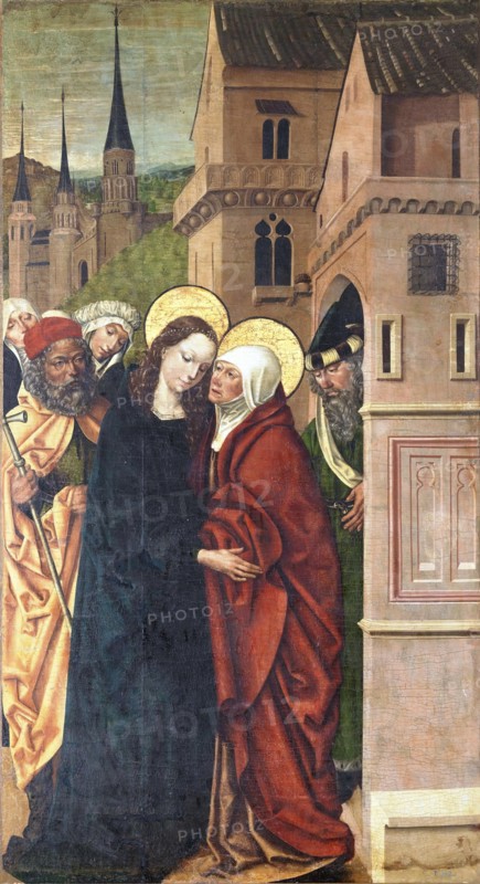 The Visitation, c1500. Creator: Master of La Sisla.