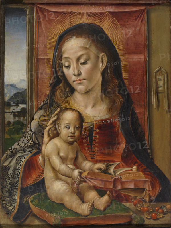 The Virgin and Child, 1480-1500. Creator: Pedro Berruguete.