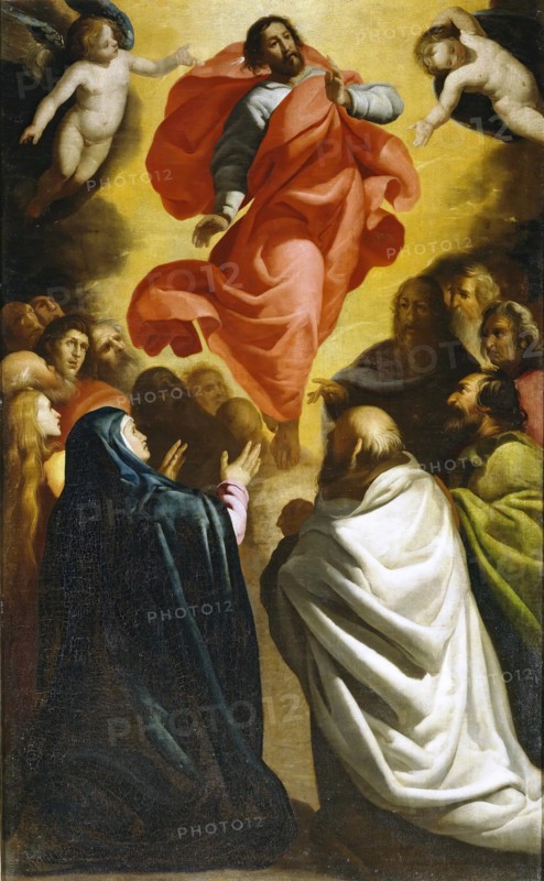 Ascension of the Lord, c1620. Creator: Antonio De Lanchares.