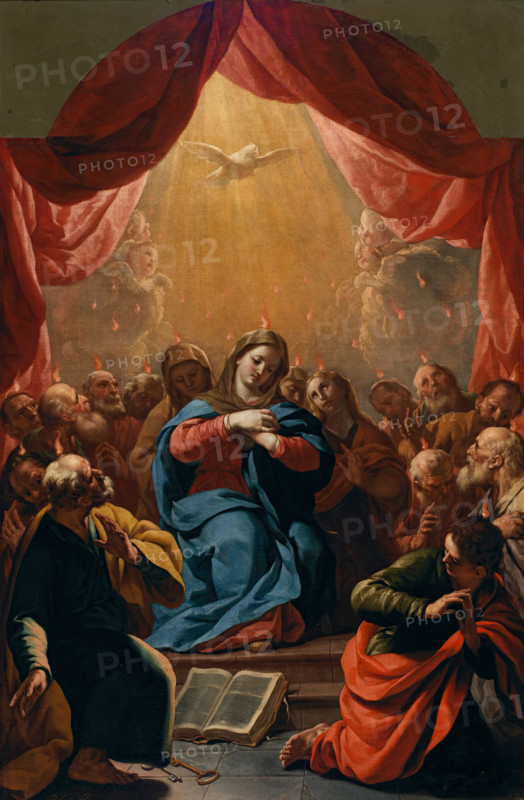 Pentecost, between c1696 and c1705. Creator: Antonio Palomino.