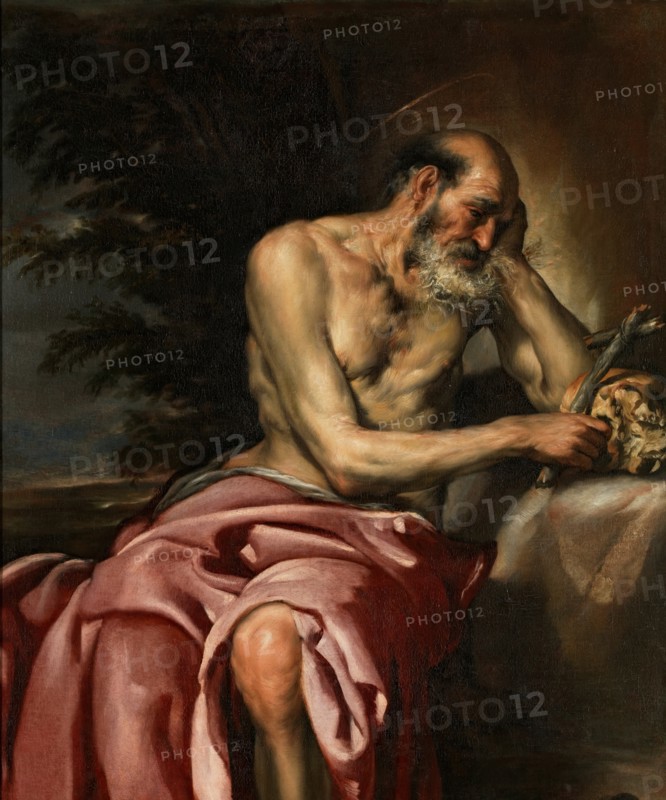 Saint Jerome Penitent, 2nd quarter of the 17th century. Creator: Diego Polo the Younger.