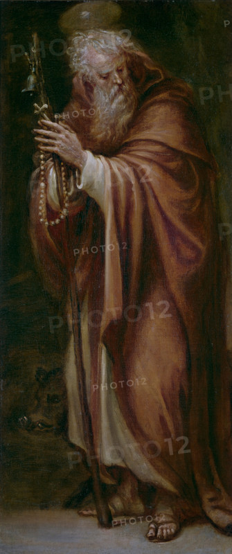 Saint Anthony the Abbot, c1665. Creator: Francisco Rizi.