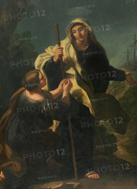 Saint Helena and Her Daughter, 17th century. Creator: Fray Joaquín Juncosa.