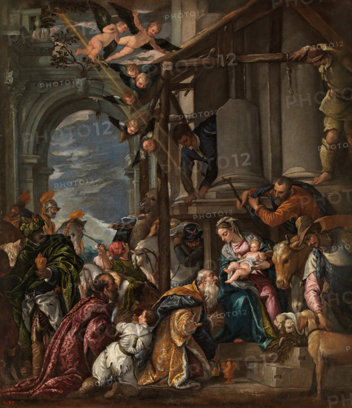 Adoration of the Magi, 16th century or 17th century. Creators: Paolo Veronese, Paolo Farinati.