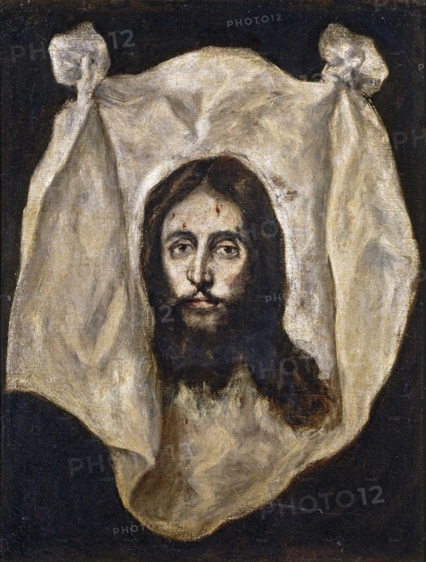 Holy Face of Jesus, between c1586 and c1595. Creator: El Greco.