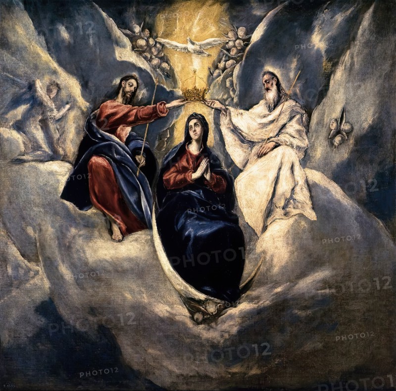 The Coronation of the Virgin, c1591. Creator: El Greco.