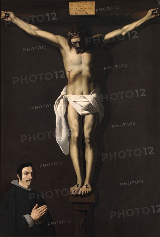 The Crucified Christ with a Donor, 1640. Creator: Francisco de Zurbaran.