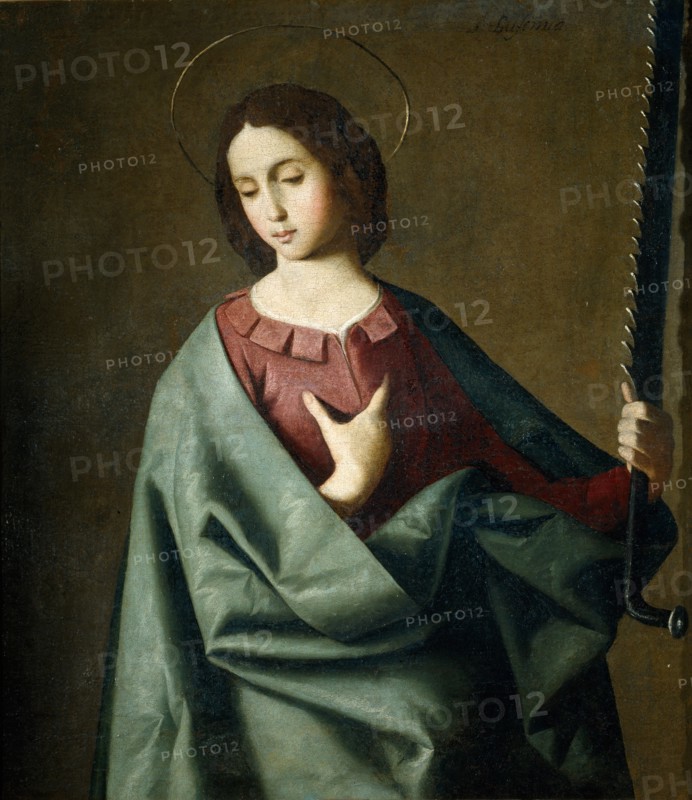 Saint Euphemia, between 1635 and 1640. Creator: Francisco de Zurbaran.
