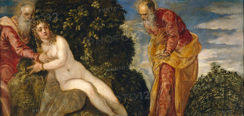 Susannah and the Elders, between 1552 and 1555. Creator: Jacopo Tintoretto.