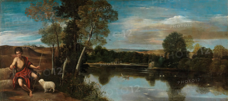 Saint John the Baptist in a Landscape, between c1612 and c1614. Creator: Juan Bautista Maino.