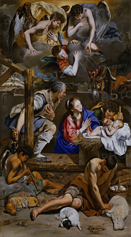 Adoration of the Shepherds, between c1612 and c1614. Creator: Juan Bautista Maino.