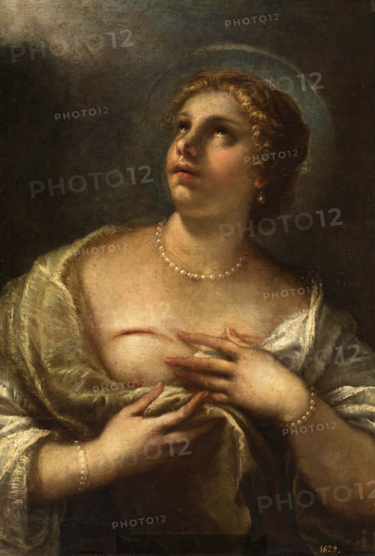 Saint Agatha, 2nd half of the 17th century. Creator: Luca Giordano.
