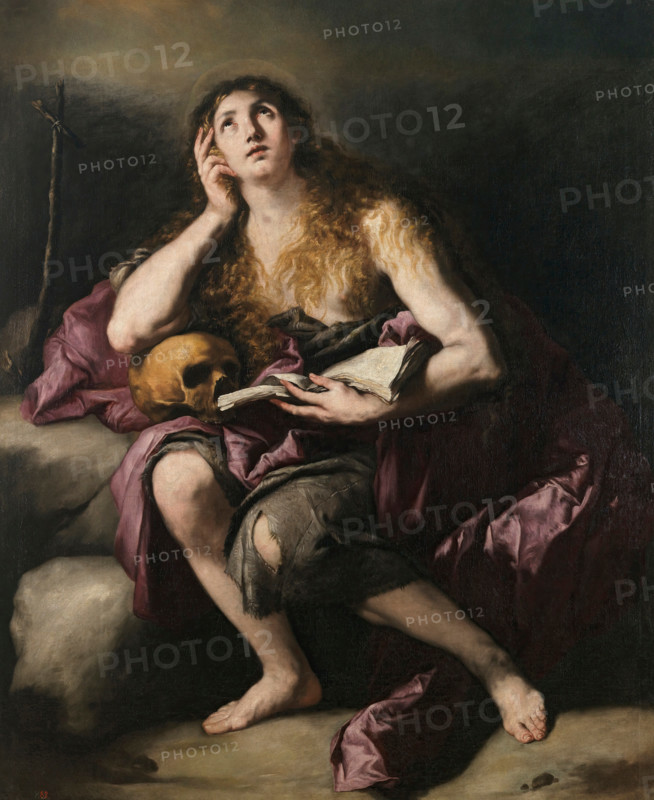 Penitent Mary Magdalene, 1660-c1665. Creator: Luca Giordano.