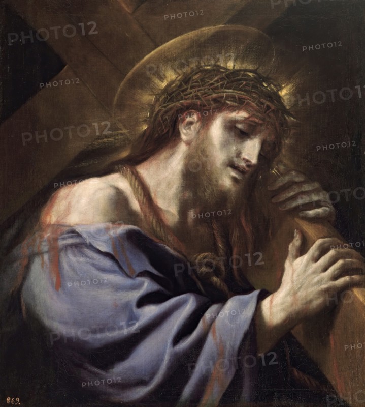 Christ carrying the cross, c1697. Creator: Luca Giordano.