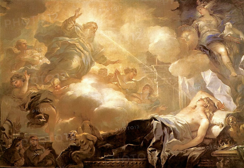 Dream of Solomon, c1694-95. Creator: Luca Giordano.