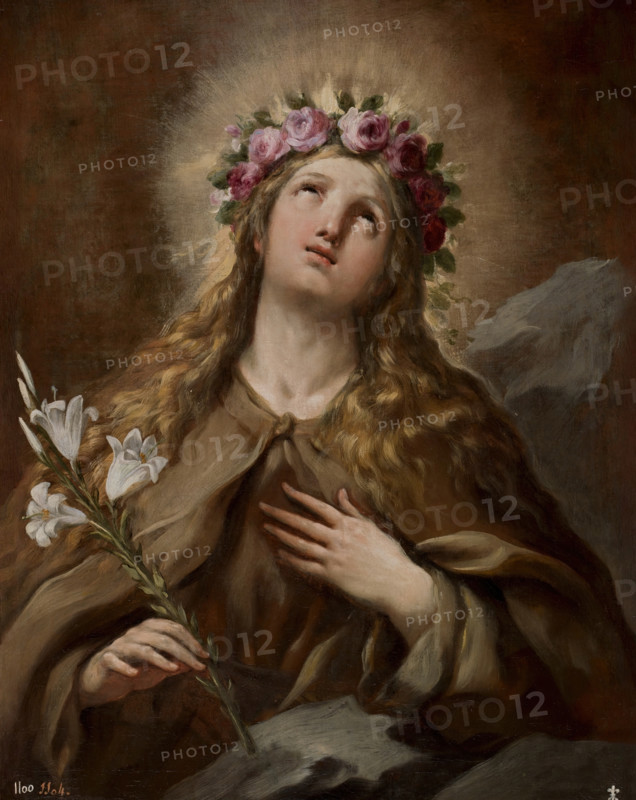 Saint Rosalia, c1697. Creator: Luca Giordano.