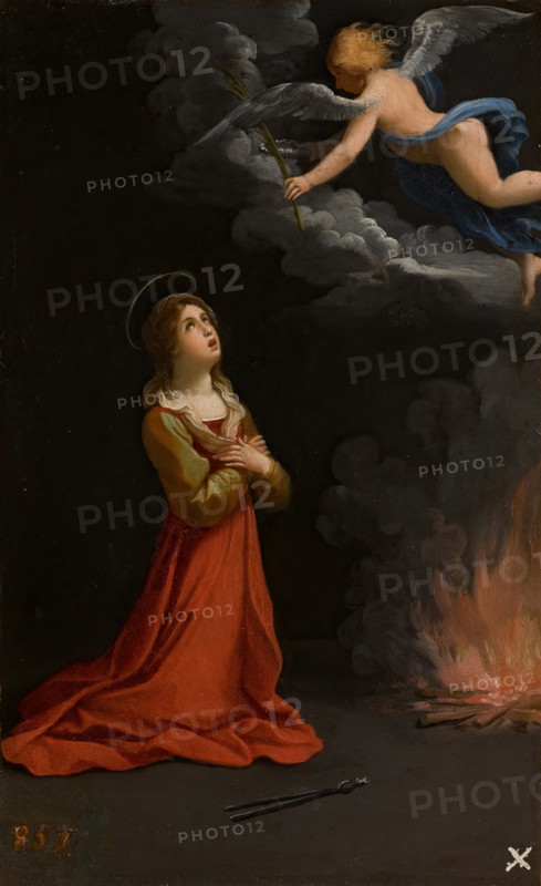 Saint Apollonia in Prayer, between 1600 and 1603. Creator: Guido Reni.