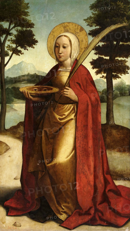Saint Lucy, 1st third of the 16th century. Creator: Unknown.