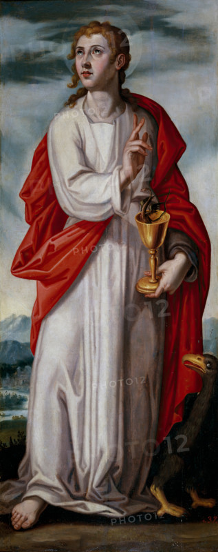Saint John the Evangelist, c1608. Creator: Francisco Pacheco.