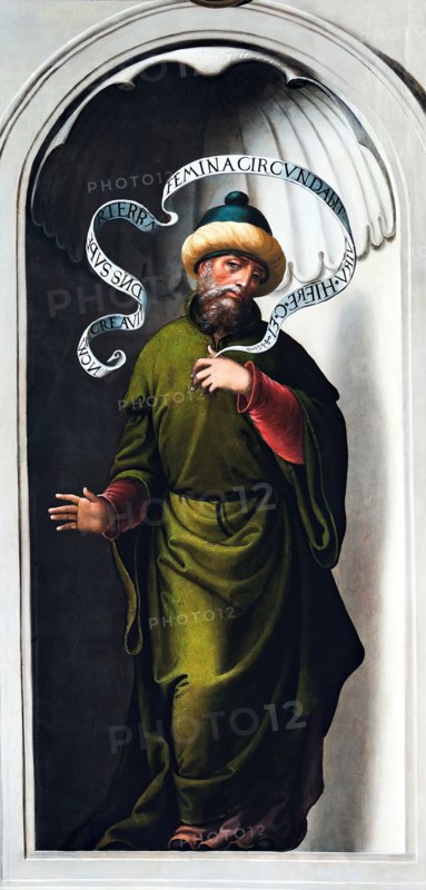 The Prophet Jeremiah, between c1533 and c1535. Creator: Juan Correa de Vivar.