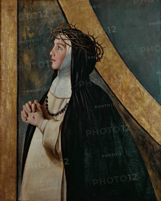 Saint Catherine of Siena, between c1612 and c1614. Creator: Juan Bautista Maino.