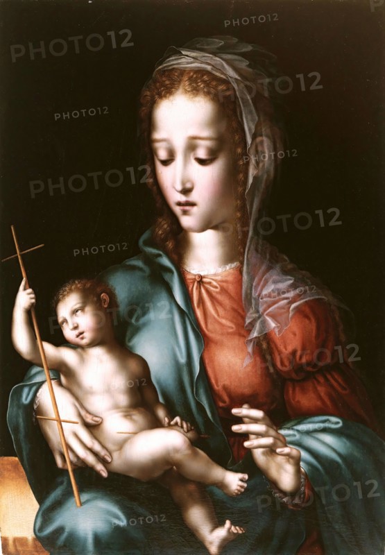 The Virgin and Child with a Spindle, 1566. Creator: Luis de Morales.