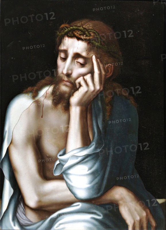 Christ, Man of Sorrows, 1566. Creator: Luis de Morales.