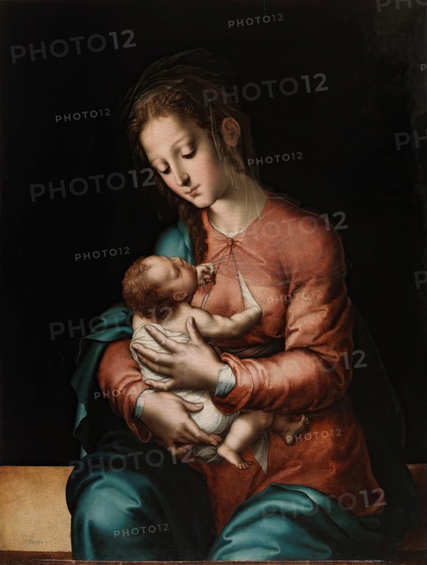 Nursing Madonna, c1565. Creator: Luis de Morales.
