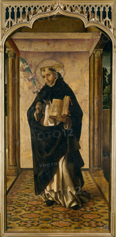 Saint Peter Martyr, between c1493 and c1499. Creator: Pedro Berruguete.