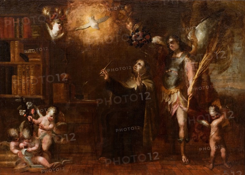 Vision of Saint Peter of Alcantara, 17th century. Creator: Unknown.