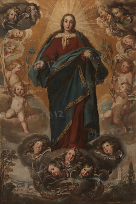 The Immaculate Conception, 1650. Creator: Antonio del Castillo y Saavedra.
