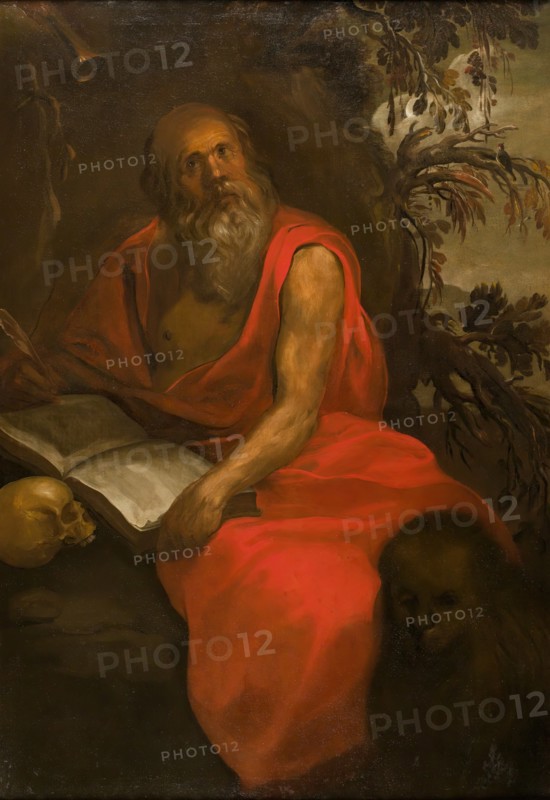 Saint Jerome, 1640. Creator: Francisco Herrera.